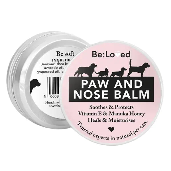 Be:Soft – Natural Dog Nose Balm & Dog Paw Balm - Moisturising & Soothing