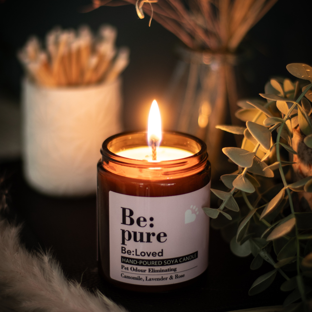 Be:Pure – Pet & Dog Odour Eliminating Candle