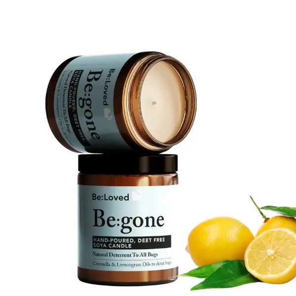 Be:Gone – Citronella & Lemongrass Summer Scents Candle